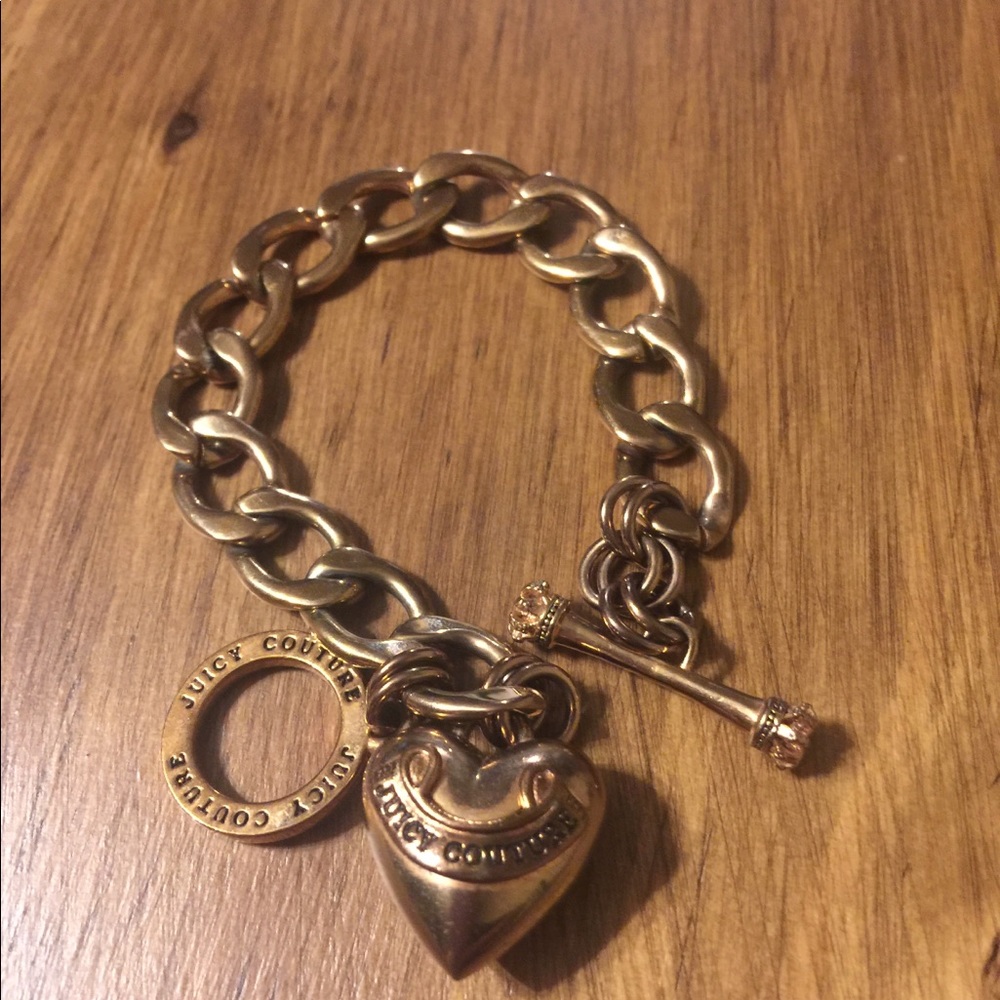 Juicy couture , rose gold.